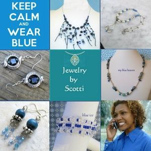 Jewelry by Scotti Jewelry - Keep Calm and Wear Blue! Jewelry by Scotti Jewelry - Keep Calm and Wear Blue!
